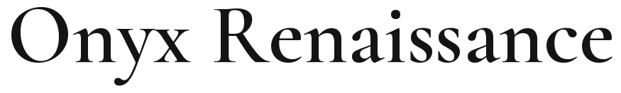 Onyx Renaissance