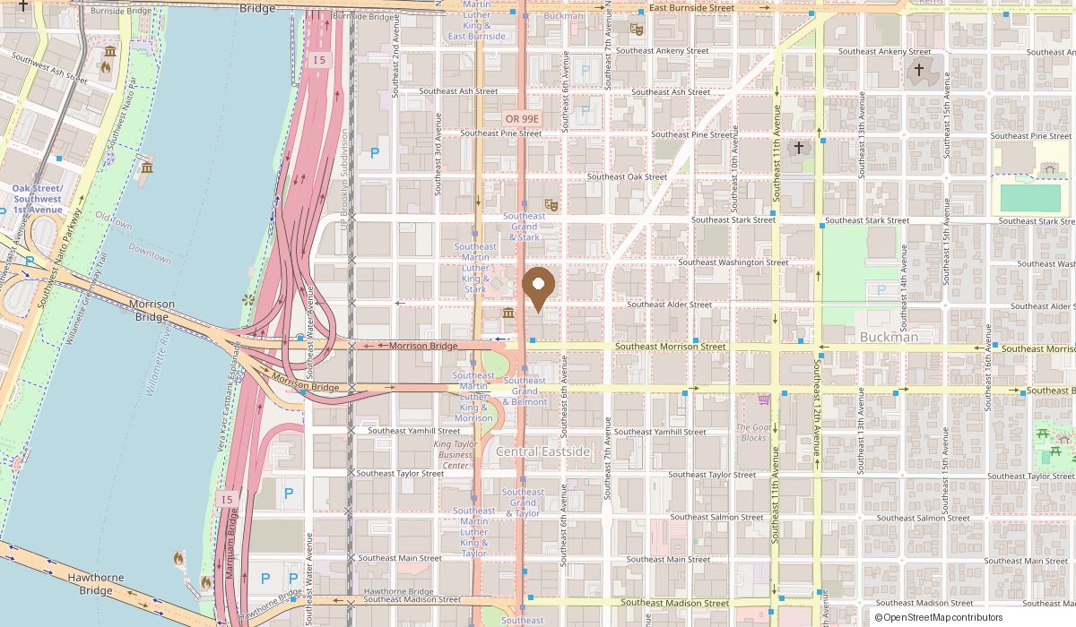 Map: 710 SE Grand Ave Suite 10, Portland, OR 97214